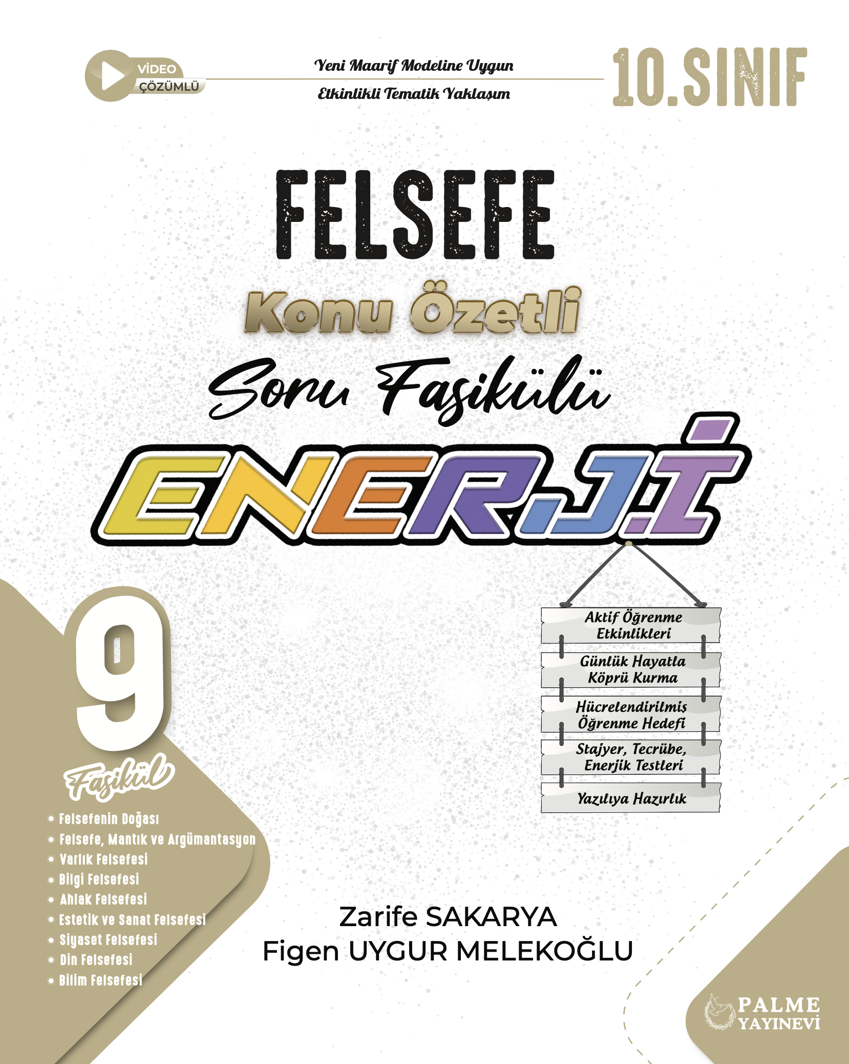 10. Sınıf Enerji Felsefe Konu Özetli Soru Fasikülü kapak görseli